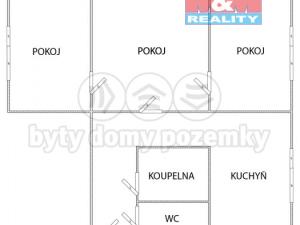Prodej bytu 3+1, Ostrava - Moravská Ostrava, Jirská, 56 m2