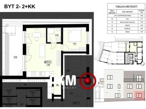 Prodej bytu 2+kk, Ivančice, 44 m2