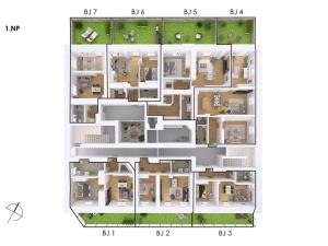 Prodej bytu 2+kk, Postupice, Blanická, 43 m2
