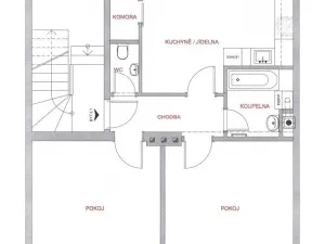 Prodej bytu 2+1, Brno, Nopova, 67 m2