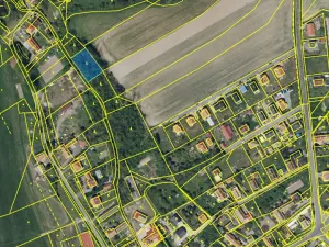 Prodej podílu pozemku, Úhřetická Lhota, 1225 m2