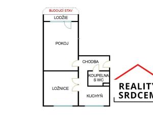 Prodej bytu 2+1, Karviná, Ciolkovského, 54 m2