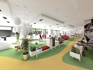Pronájem kanceláře, Praha - Holešovice, Dělnická, 310 m2