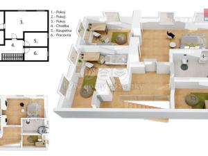 Pronájem rodinného domu, Praha - Nebušice, Tuchoměřická, 151 m2