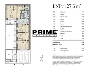 Pronájem bytu 4+kk, Praha - Lysolaje, K Housličkám, 128 m2