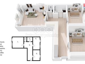 Prodej bytu 3+kk, Ostrava - Moravská Ostrava, Jantarová, 89 m2