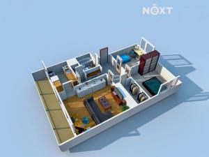 Prodej bytu 3+1, Červený Kostelec, 17. listopadu, 76 m2