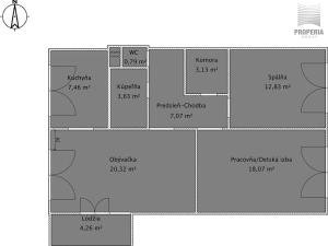 Prodej bytu 3+1, Brno, Božetěchova, 79 m2