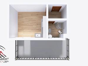 Pronájem bytu 1+kk, Ostrava, Palackého, 21 m2