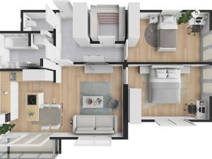 Pronájem bytu 3+kk, Praha - Chodov, Drahňovická, 91 m2