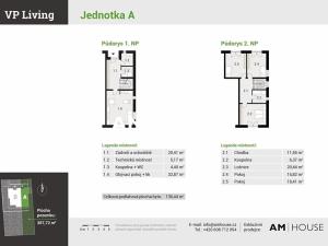 Pronájem bytu 4+kk, Velké Popovice, 139 m2