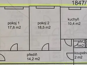Prodej bytu 2+1, Praha - Strašnice, Sečská, 64 m2