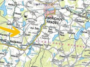 Prodej louky, Vydří, 9498 m2
