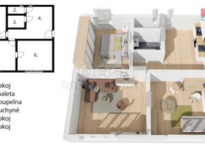 Prodej bytu 3+kk, Trutnov - Horní Staré Město, 64 m2