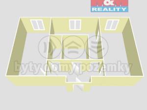 Prodej bytu 2+kk, Most, Jaroslava Ježka, 42 m2