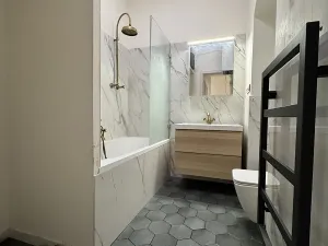 Pronájem bytu 4+kk, Praha - Vršovice, Charkovská, 74 m2