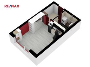 Pronájem bytu 1+kk, Plzeň, Štefánikova, 30 m2