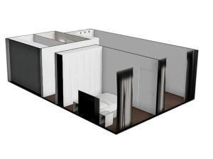 Pronájem bytu 2+kk, Brno, Lidická, 55 m2