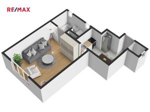 Prodej bytu 1+kk, Praha - Libeň, Na žertvách, 37 m2