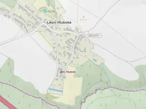 Prodej zahrady, Lesní Hluboké, 996 m2