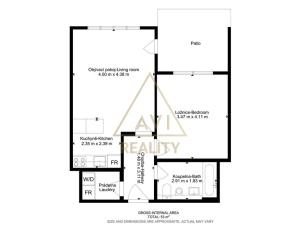 Prodej bytu 2+kk, Praha - Dolní Chabry, Poštova, 54 m2