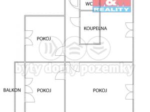 Prodej bytu 3+1, Kopřivnice, Dukelská, 64 m2