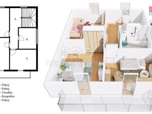 Prodej rodinného domu, Kostomlátky, Ke Křížku, 129 m2