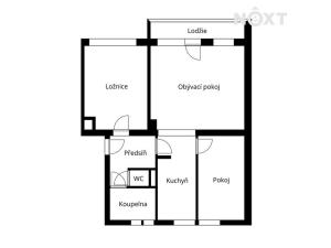 Prodej bytu 3+1, Třebotov, Ke Kostelu, 63 m2