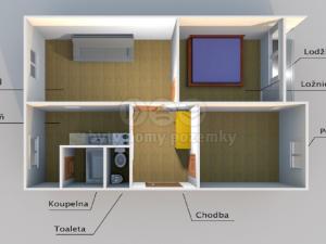 Pronájem bytu 3+1, Plzeň - Lobzy, Nad Dalmatinkou, 70 m2