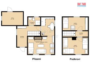 Prodej chaty, Lásenice, 67 m2