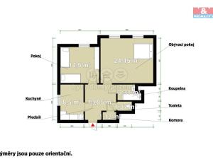 Prodej bytu 2+1, Kladno, Vítězná, 63 m2