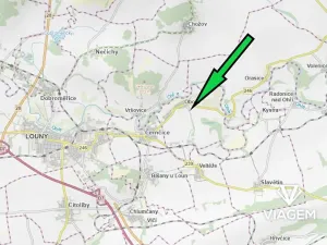 Prodej podílu pozemku pro bydlení, Obora, 232 m2