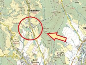 Prodej podílu zahrady, Bratrušov, 1709 m2