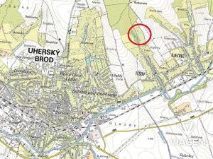 Prodej podílu zahrady, Uherský Brod, 100 m2