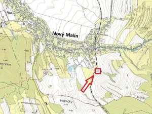 Prodej pole, Nový Malín, 1413 m2