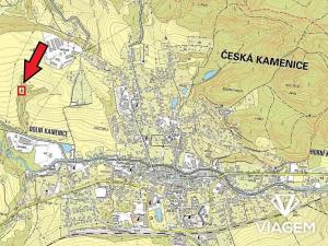 Prodej lesa, Česká Kamenice, 681 m2