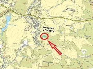 Prodej podílu lesa, Kunratice u Cvikova, 1039 m2