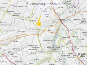 Prodej pole, Velvary, 1106 m2