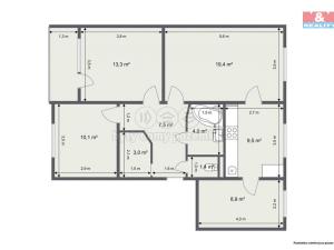 Prodej bytu 4+1, Planá, Bohušova, 96 m2