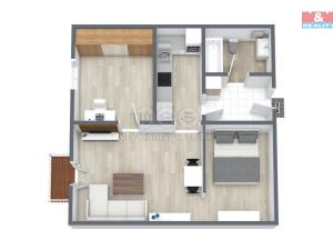 Prodej bytu 2+kk, Zbůch, U Trati, 56 m2