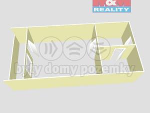 Prodej bytu 1+kk, Kladno - Kročehlavy, Dánská, 27 m2