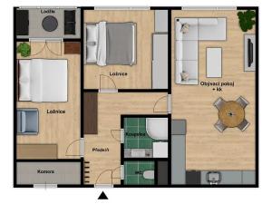 Prodej bytu 3+kk, Praha - Modřany, Poljanovova, 62 m2
