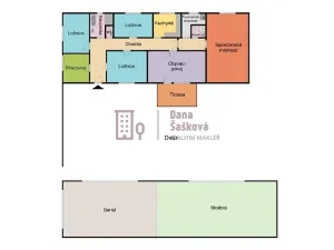 Prodej rodinného domu, Kunžak, 380 m2