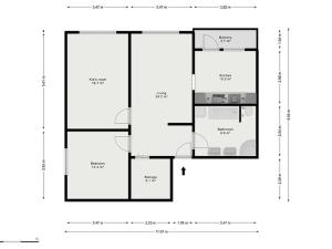 Prodej bytu 3+1, Brno, Březová, 81 m2
