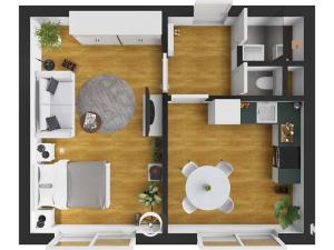 Prodej bytu 2+kk, Praha - Libuš, Na domovině, 38 m2