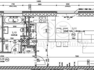 Pronájem bytu 2+kk, Poříčí nad Sázavou, Potoční, 61 m2