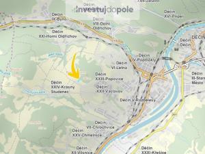 Prodej pozemku, Děčín - Děčín XXIII-Popovice, Popovická, 2907 m2