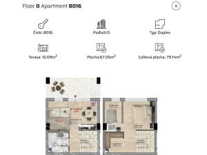 Prodej bytu 4+kk, Golem, kraj Tirana, Albánie, 67 m2