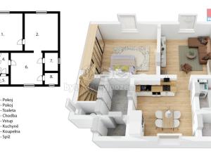 Prodej rodinného domu, Čimelice, 116 m2