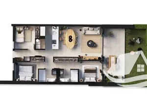 Prodej bytu 4+kk, Sant Elm, Španělsko, 73 m2